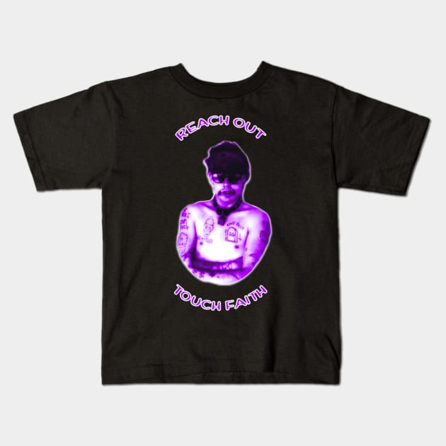 Touch Faith Kids T-Shirt by oktored